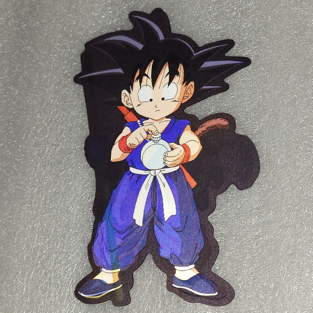 3/$15 Dragon Ball Holographic Lenticular Anime Decal, Waterproof Peeker Sticker